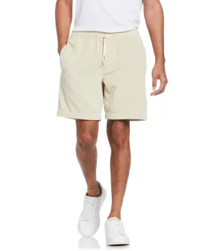 Corduroy Drawstring Short