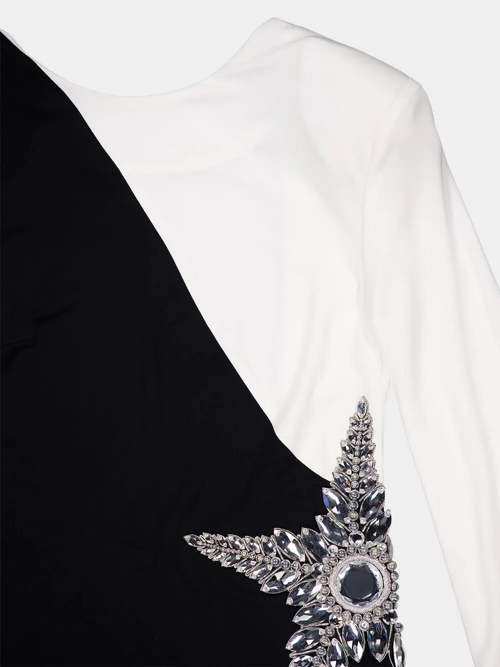 Crystal Star Appliqué Gown