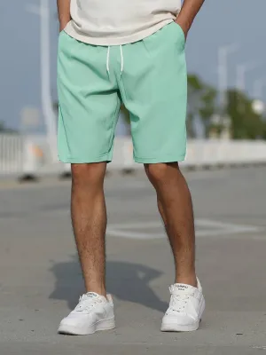 Daniel Drawstring Graphic Shorts