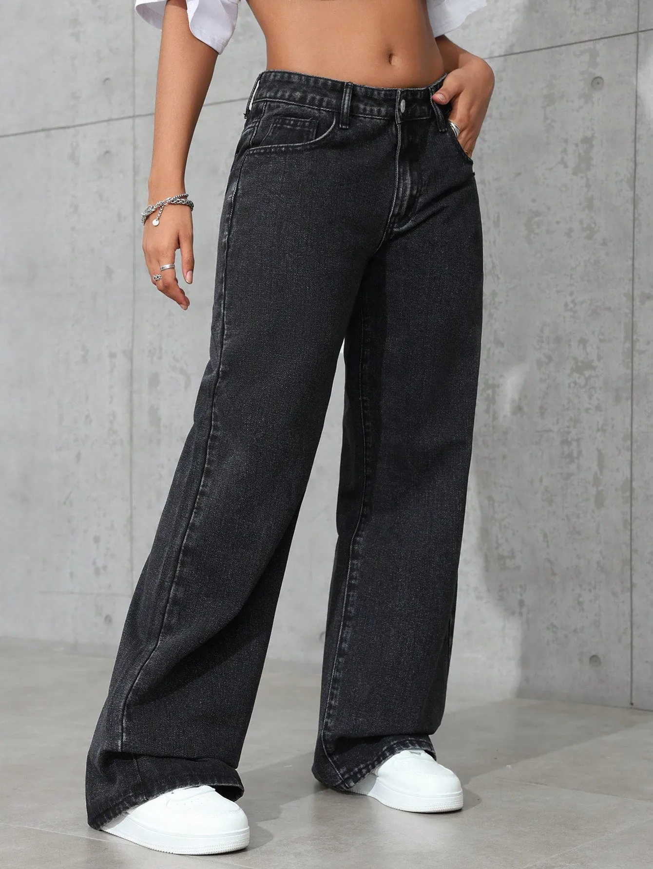 Dark Ember Straight Fit Jeans