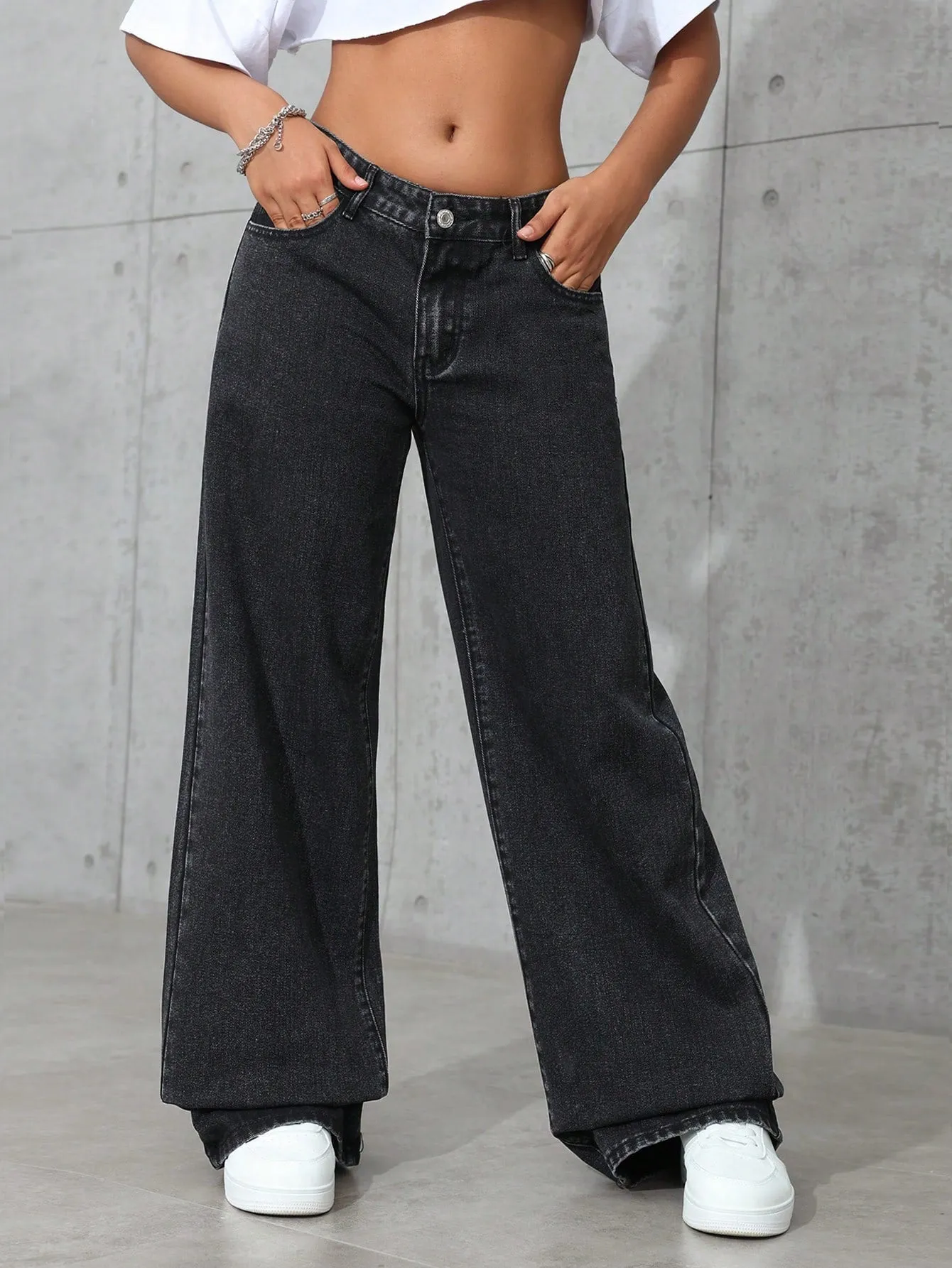 Dark Ember Straight Fit Jeans