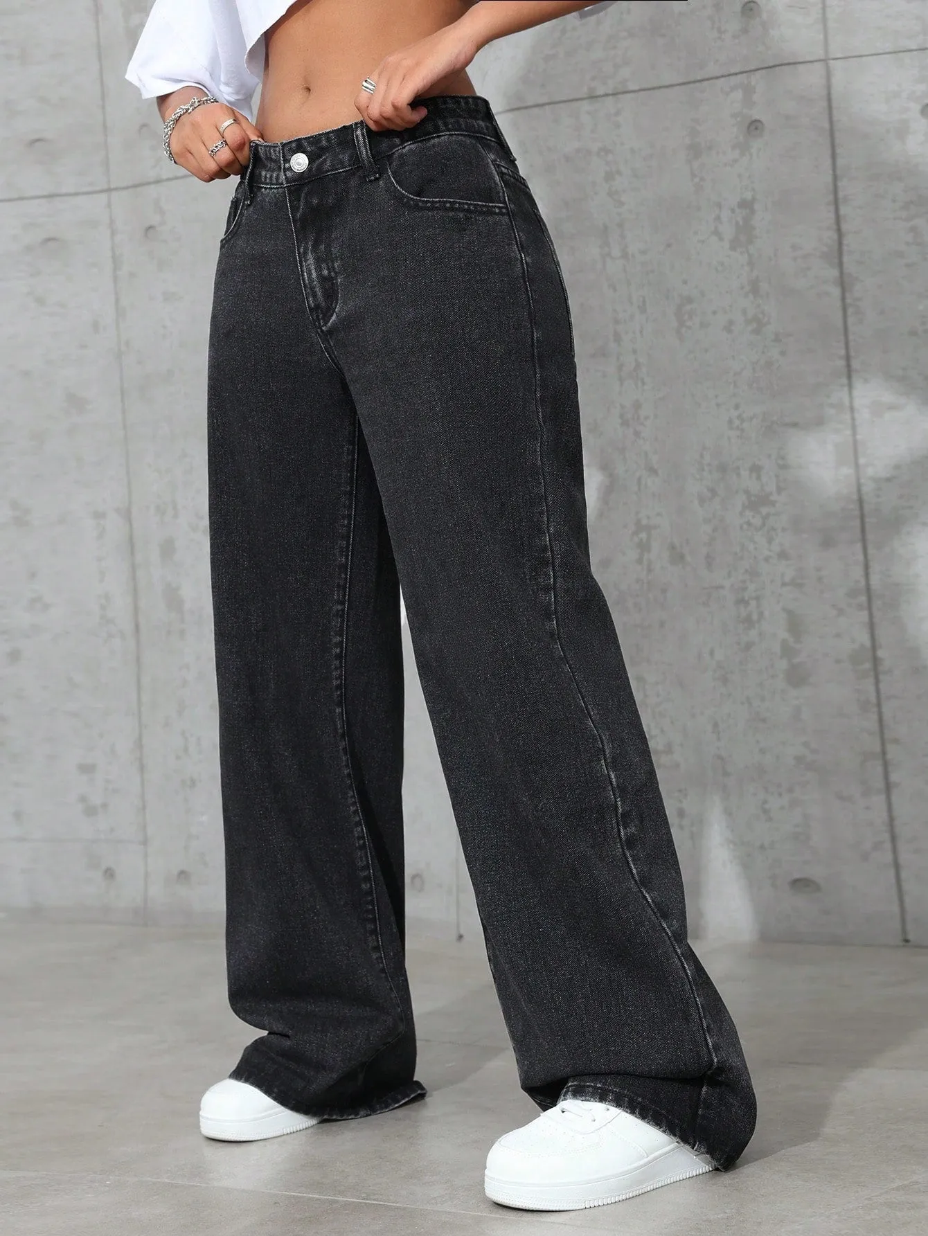 Dark Ember Straight Fit Jeans