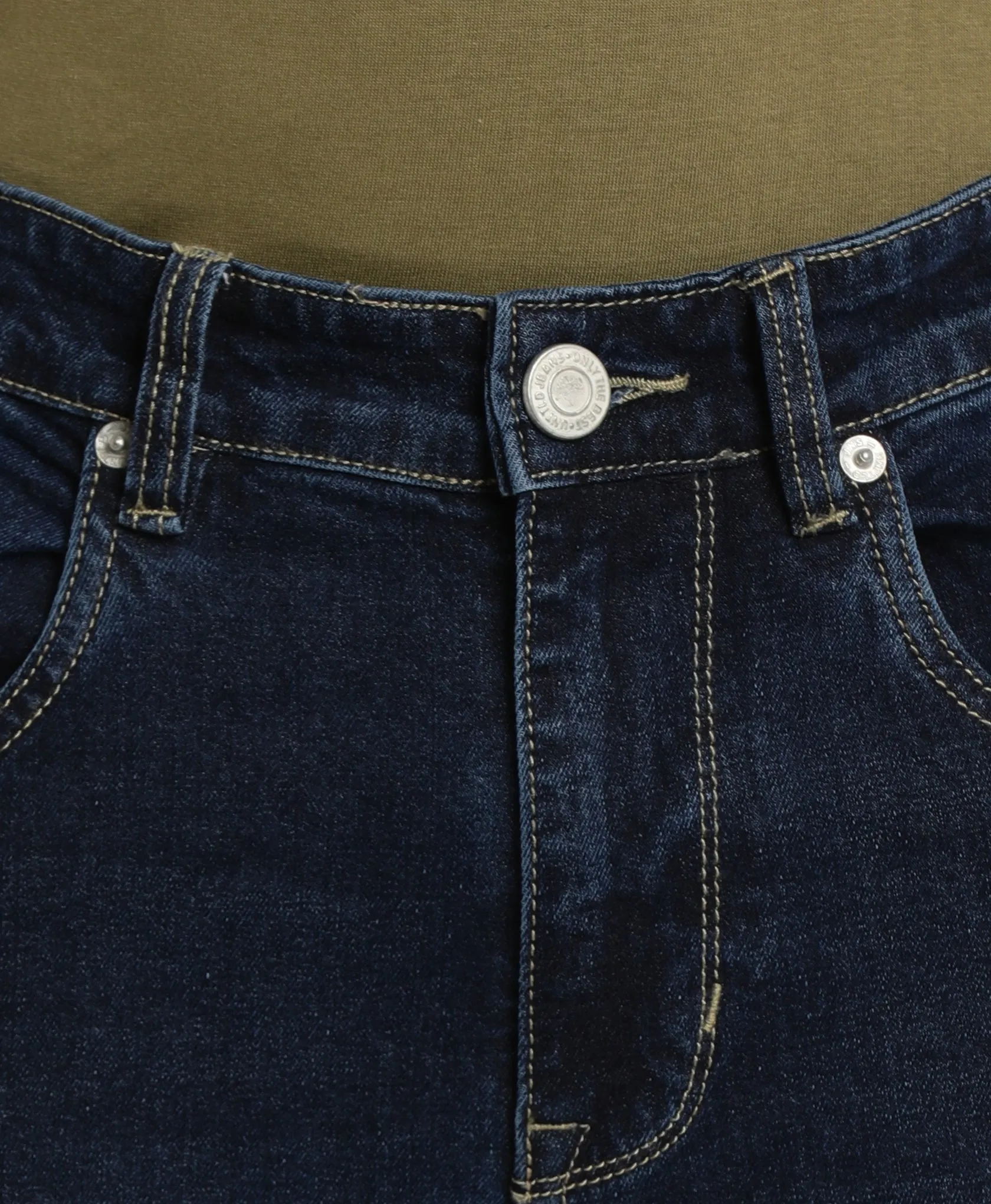 Dark Navy Slim-fit Jeans