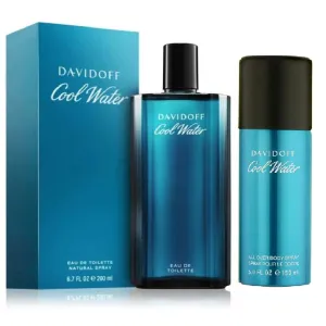 Davidoff Cool Water Eau De Toilette & Davidoff Cool Water Deodorant Men(200ml 150ml)