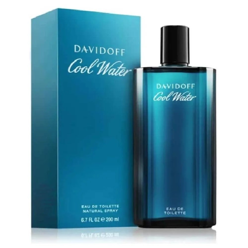 Davidoff Cool Water Eau De Toilette & Davidoff Cool Water Deodorant Men(200ml 150ml)
