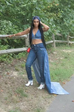 De Luxe Mode Fishtail Jeans (Available for a Limited Time)