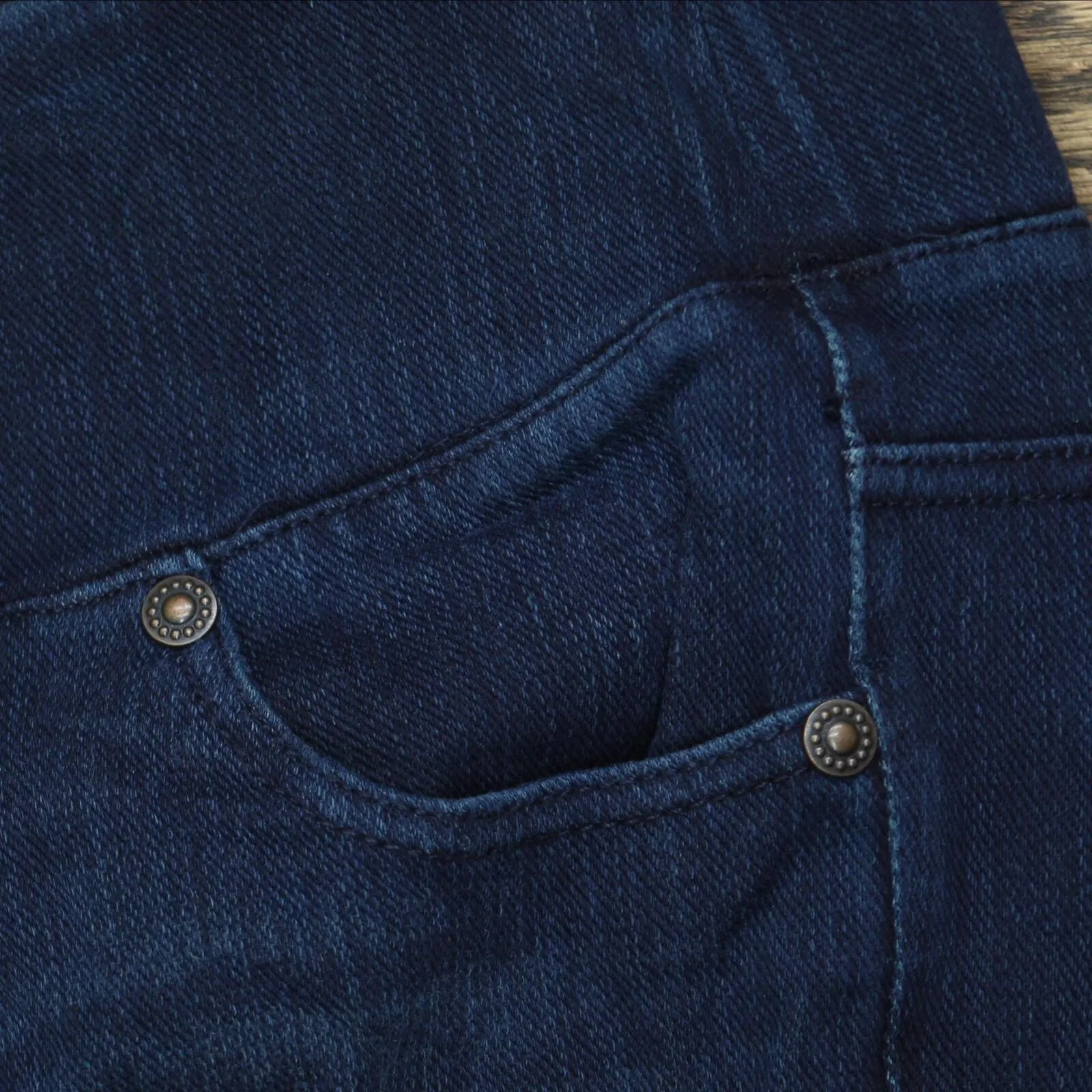 DG2 by Diane Gilman Womens Stretch Knit Twill Boot-Cut Jegging Indigo Blue PS