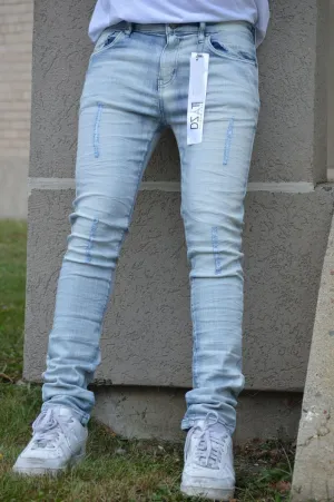 DZTR SUPER STRETCH DENIM SLIM FIT (ICE CRUSH)