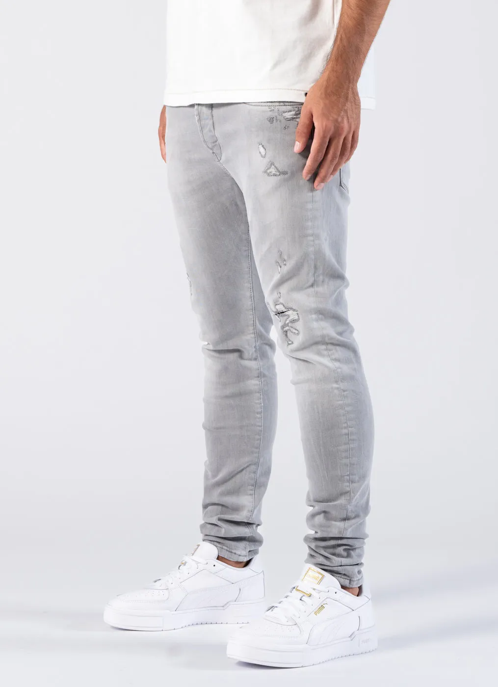 ER Rumelis | NOEL - denim | Flint grey