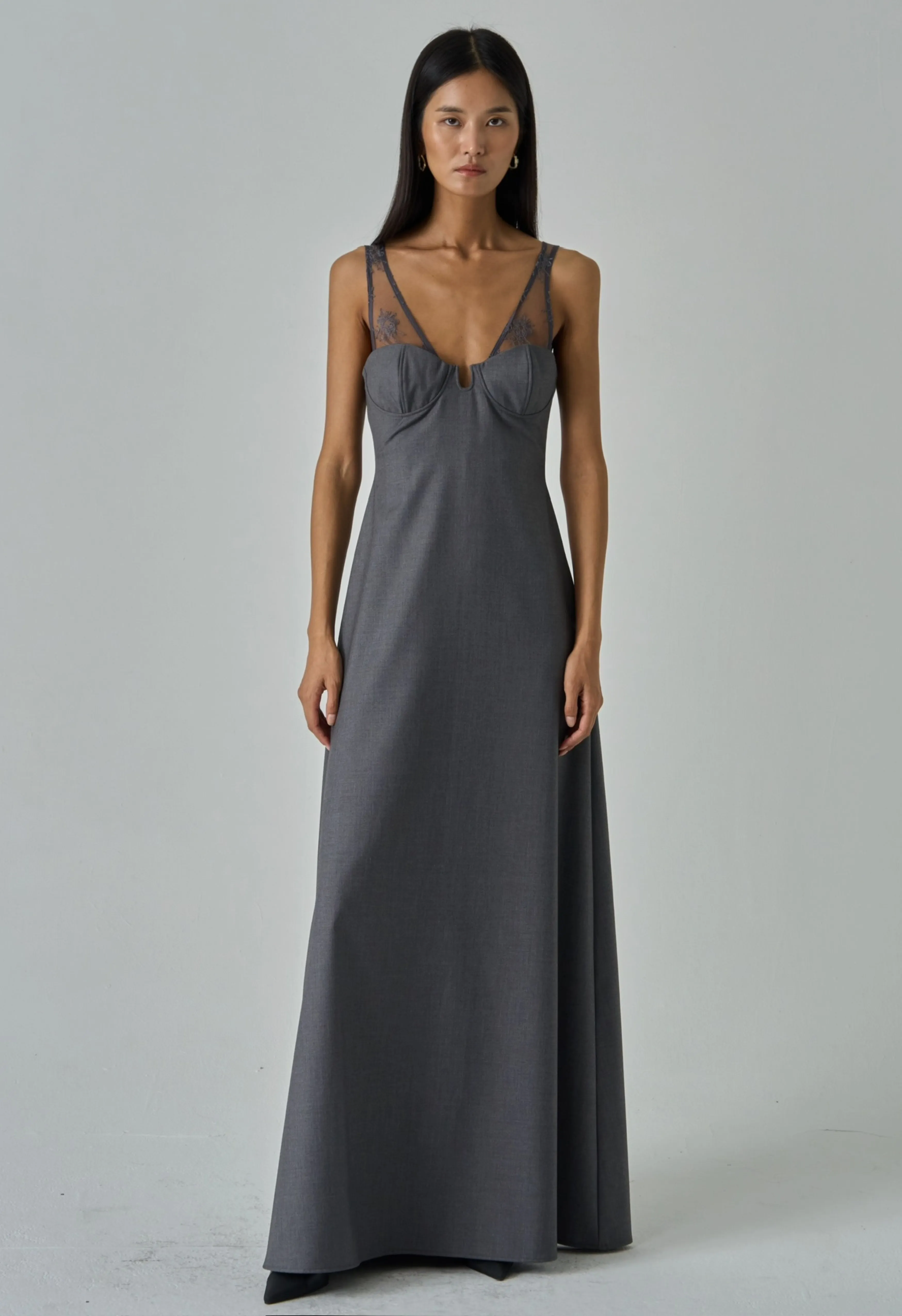 Eres Dress in Grey