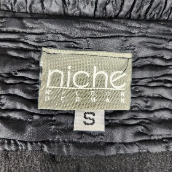 EUC NICHE Nilgun Derman Coat Jacket Size Small
