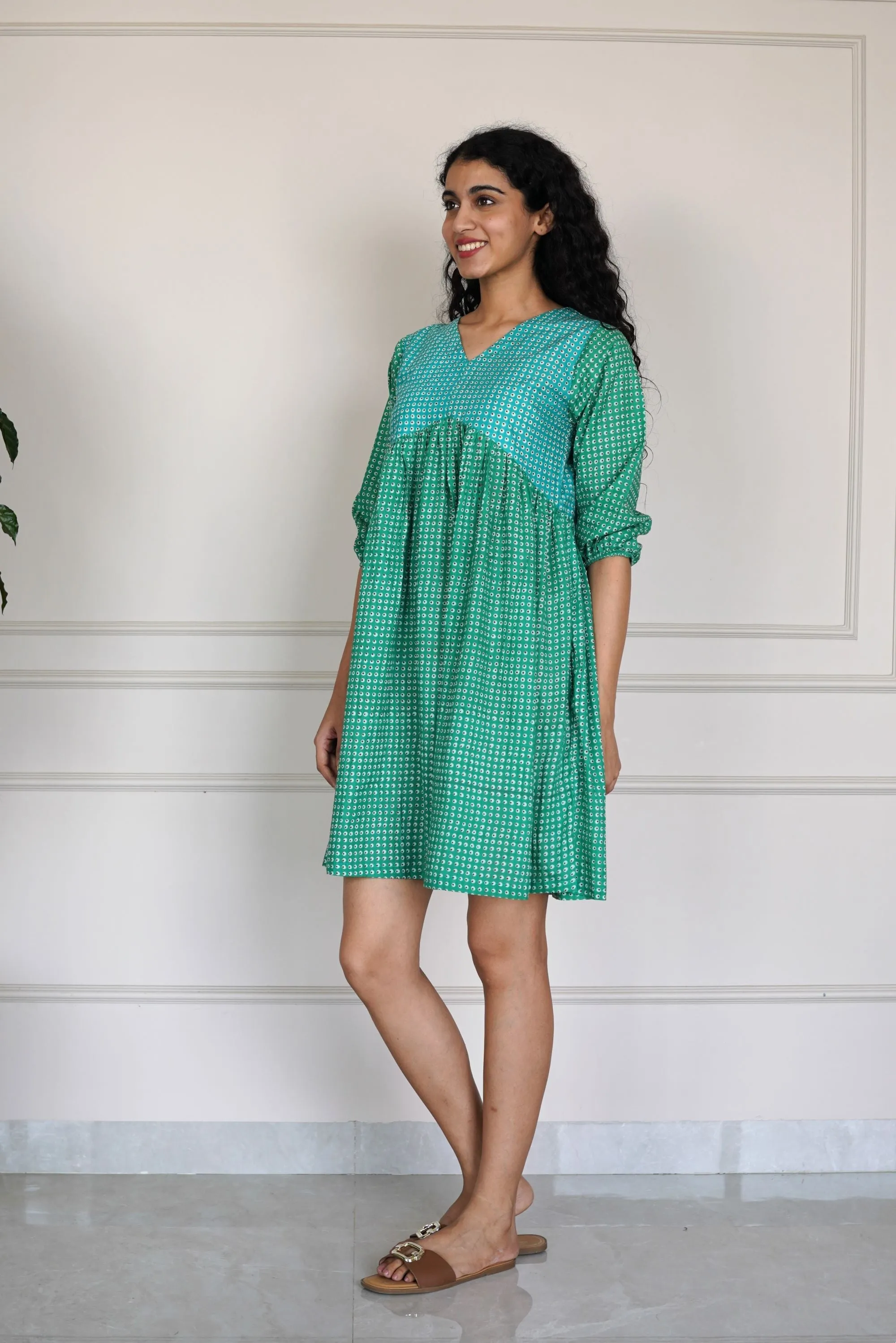 Evil Eye Fit n Flare Dress