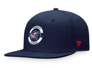 Fanatics AP Practice Snapback Hat - Columbus Blue Jackets