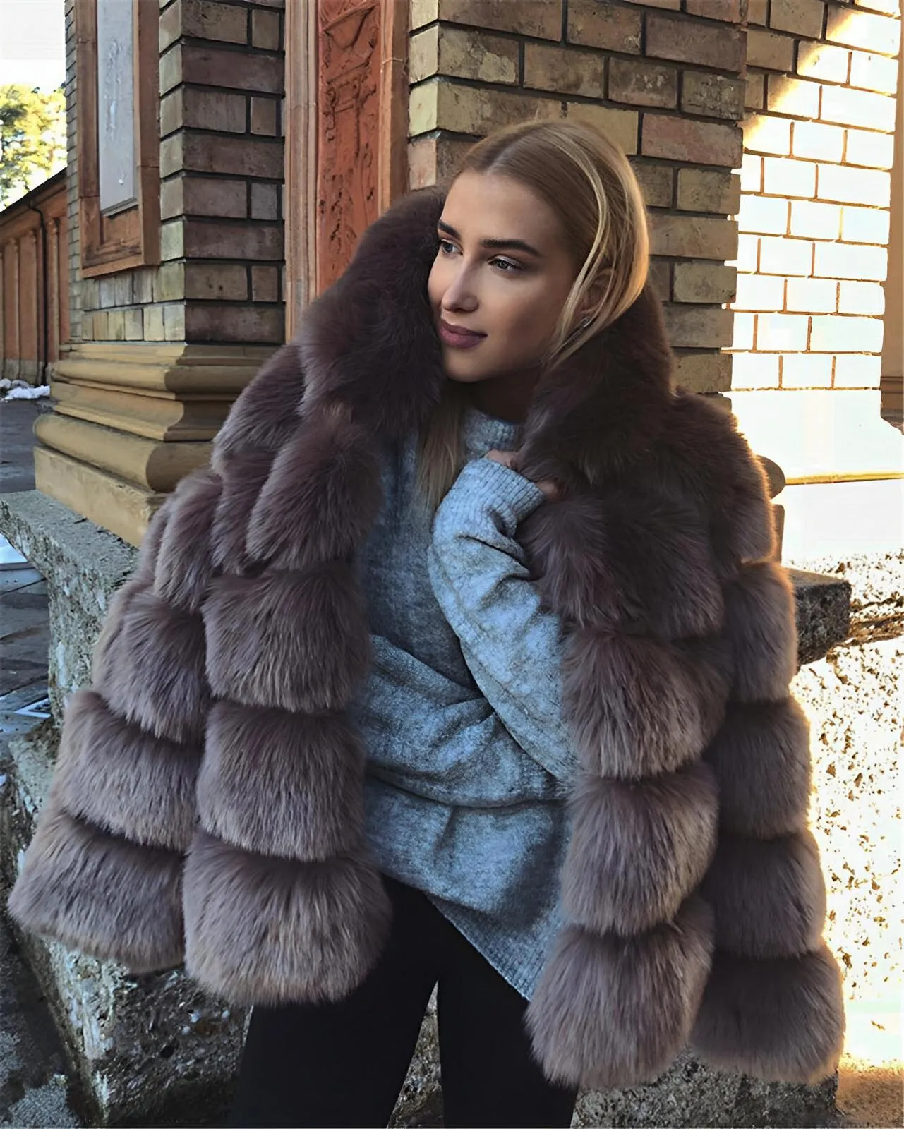 Faux Fur Warm Jacket