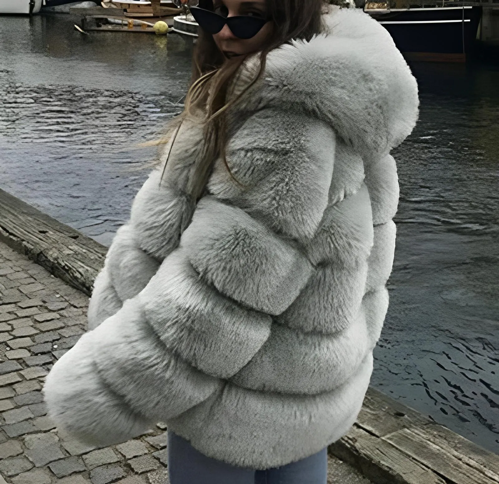 Faux Fur Warm Jacket