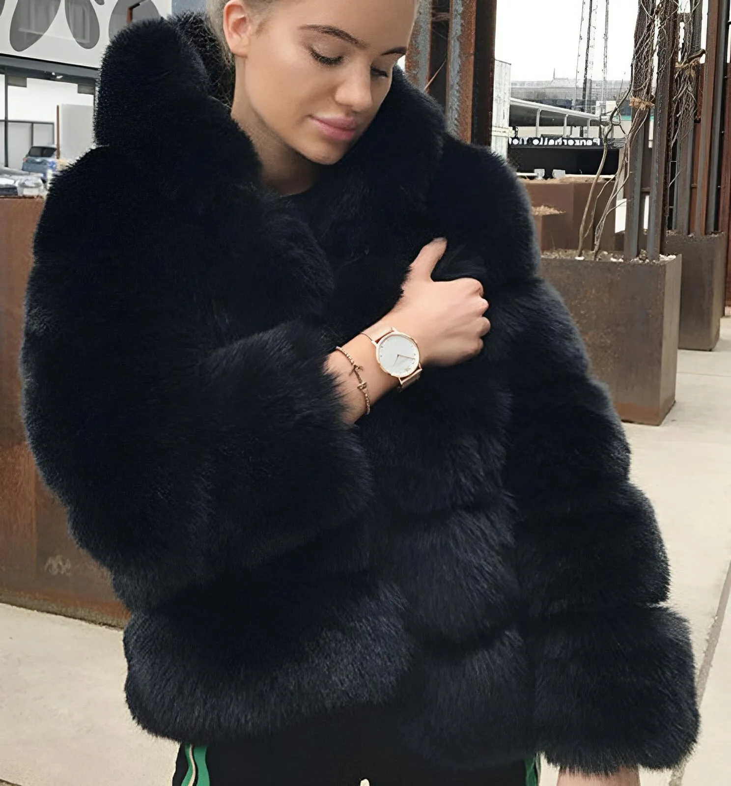 Faux Fur Warm Jacket