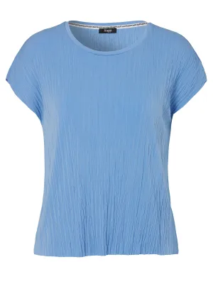 Frapp Textured T-Shirt in Blue