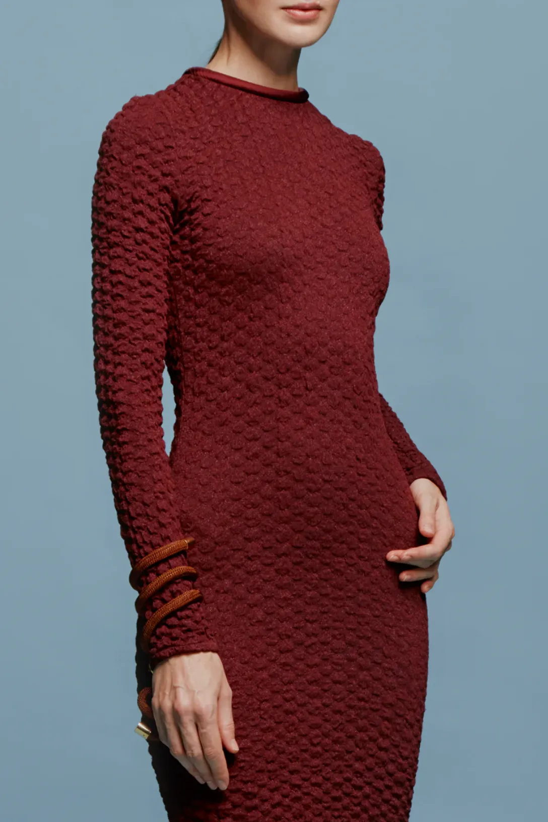 Gabbice Dress | Burgundy