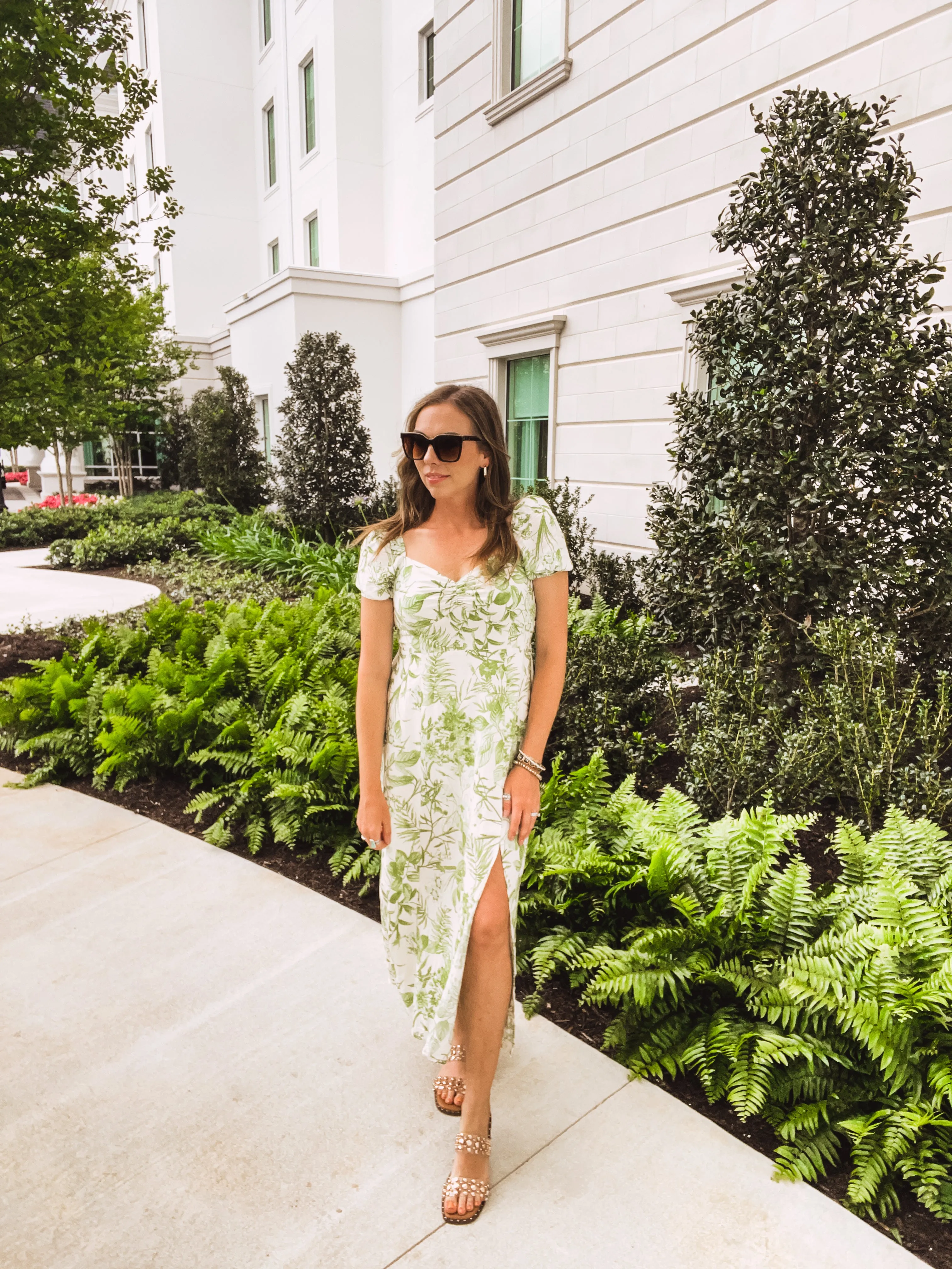 Garden Goddess Midi Dress