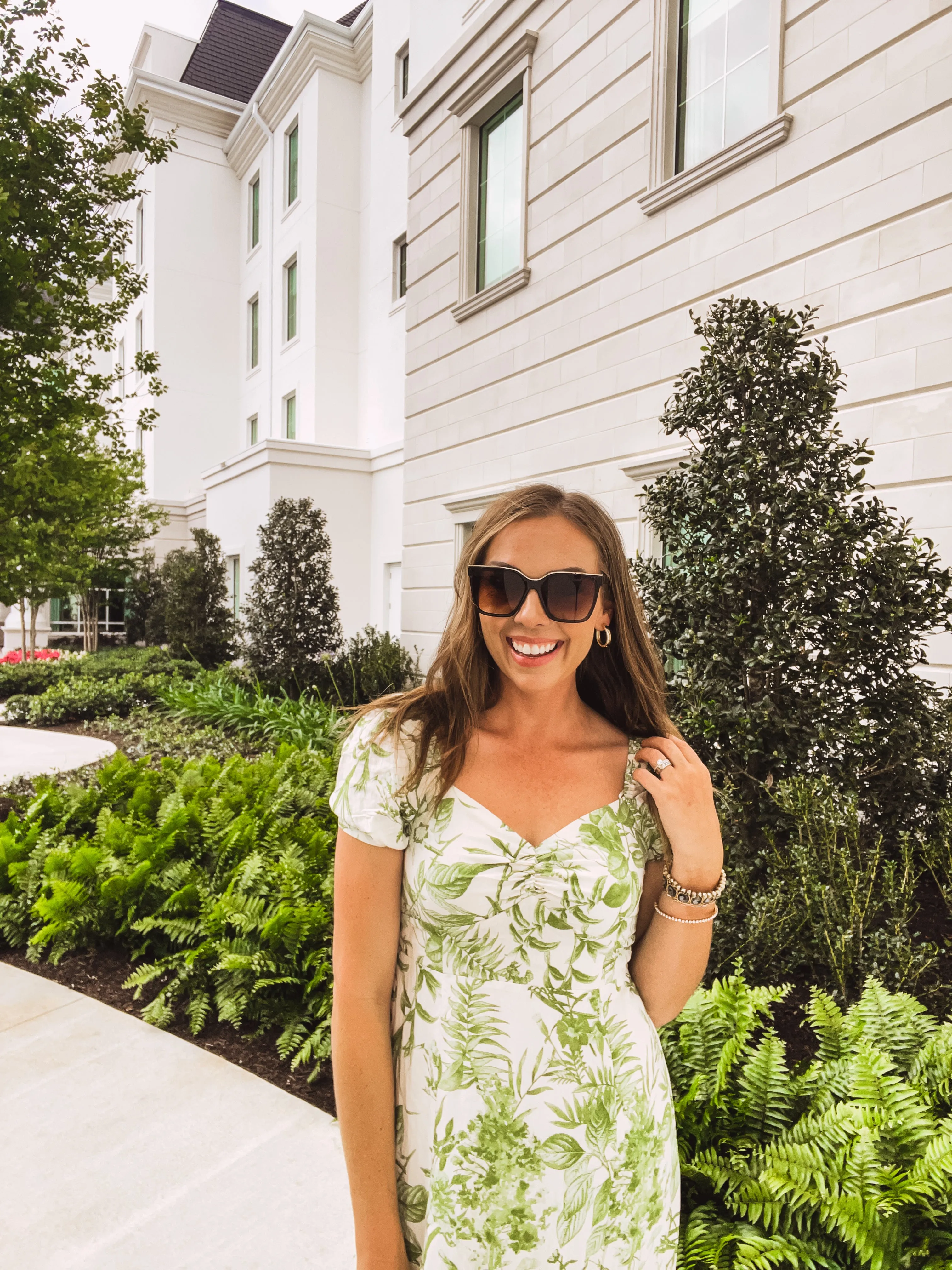 Garden Goddess Midi Dress