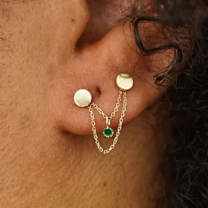 Gemstone Cable Chain Connector