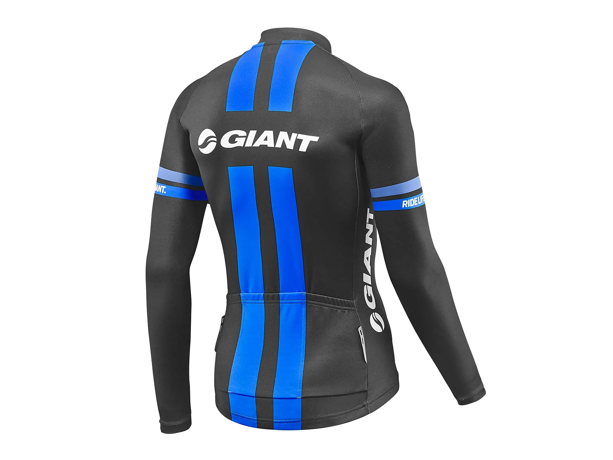 Giant Race Day LS Jersey Black/Blue