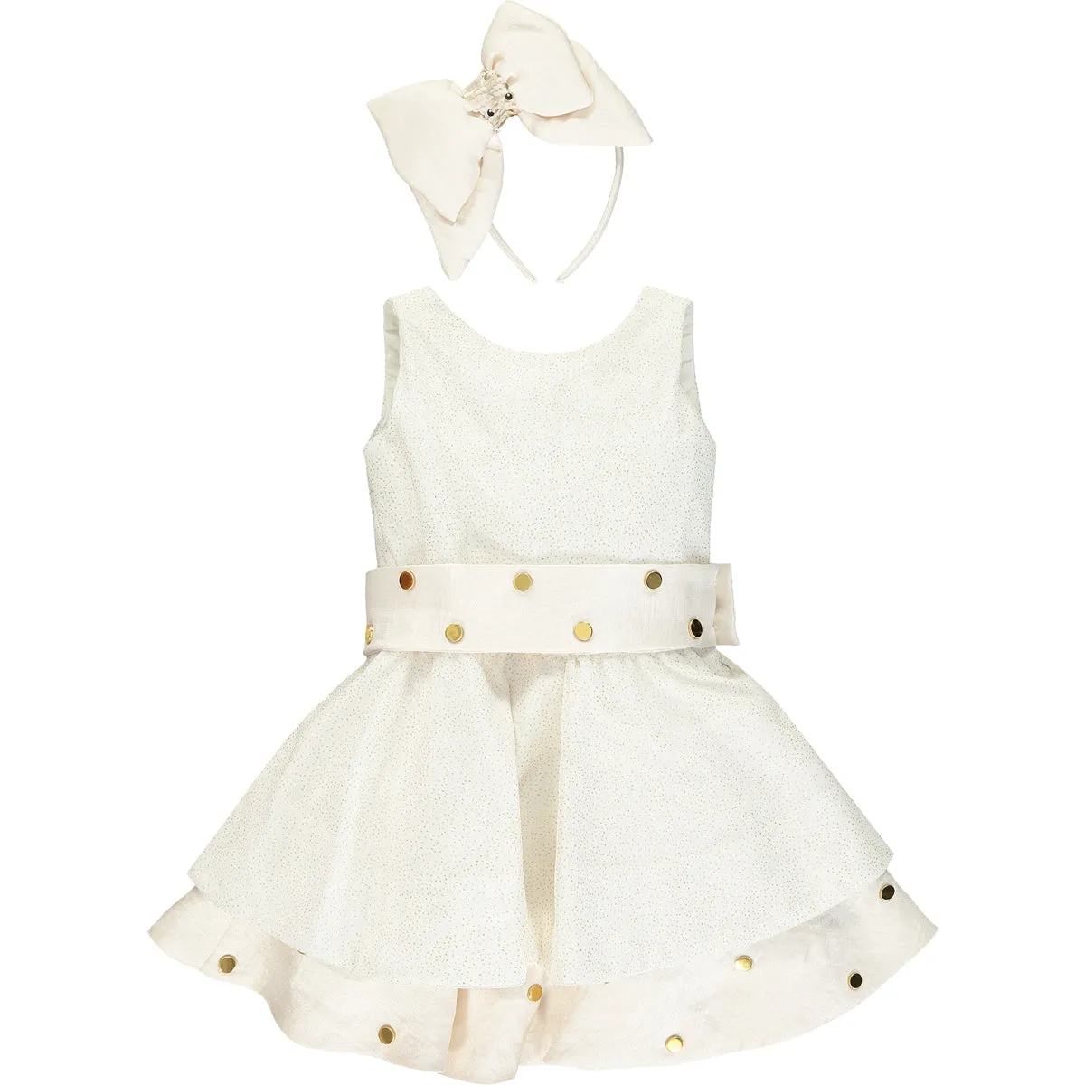 Girls Medal Gold Dress