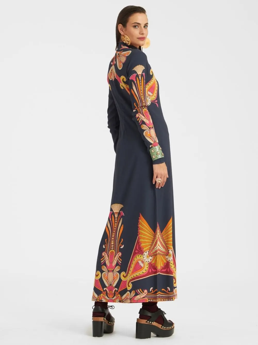 Halle Satin Maxi Dress