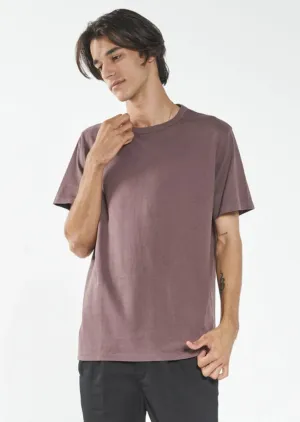 Hemp Embro Merch Fit Tee Plum