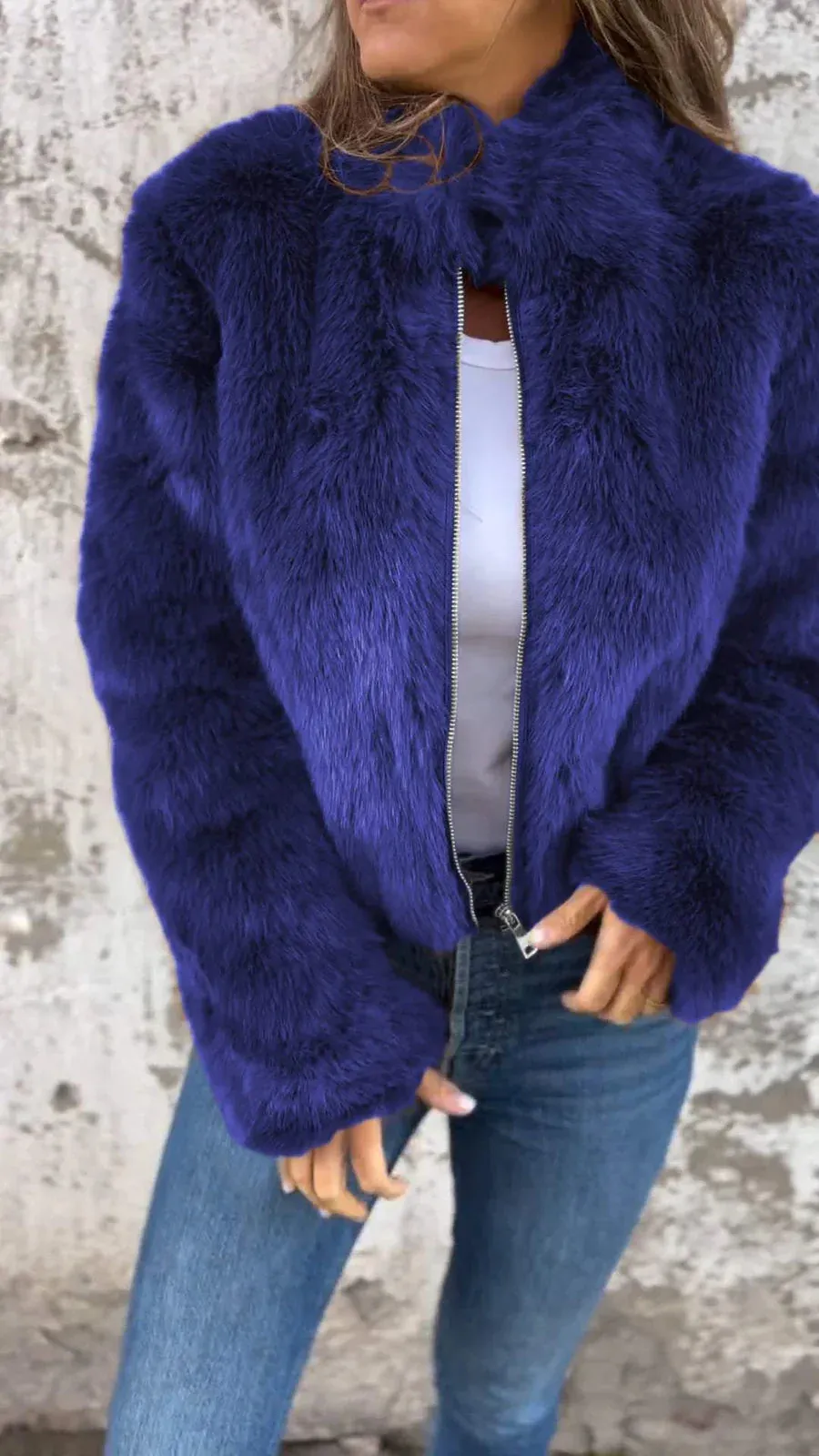 Hope - luxury fur comfort women's coat