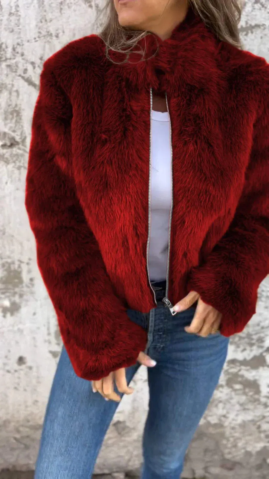 Hope - luxury fur comfort women's coat