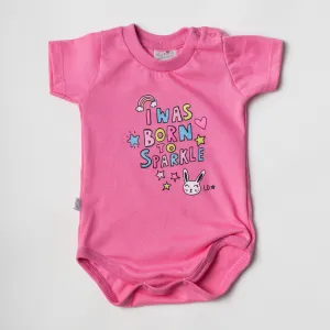 I was born to sparkle bodysuit