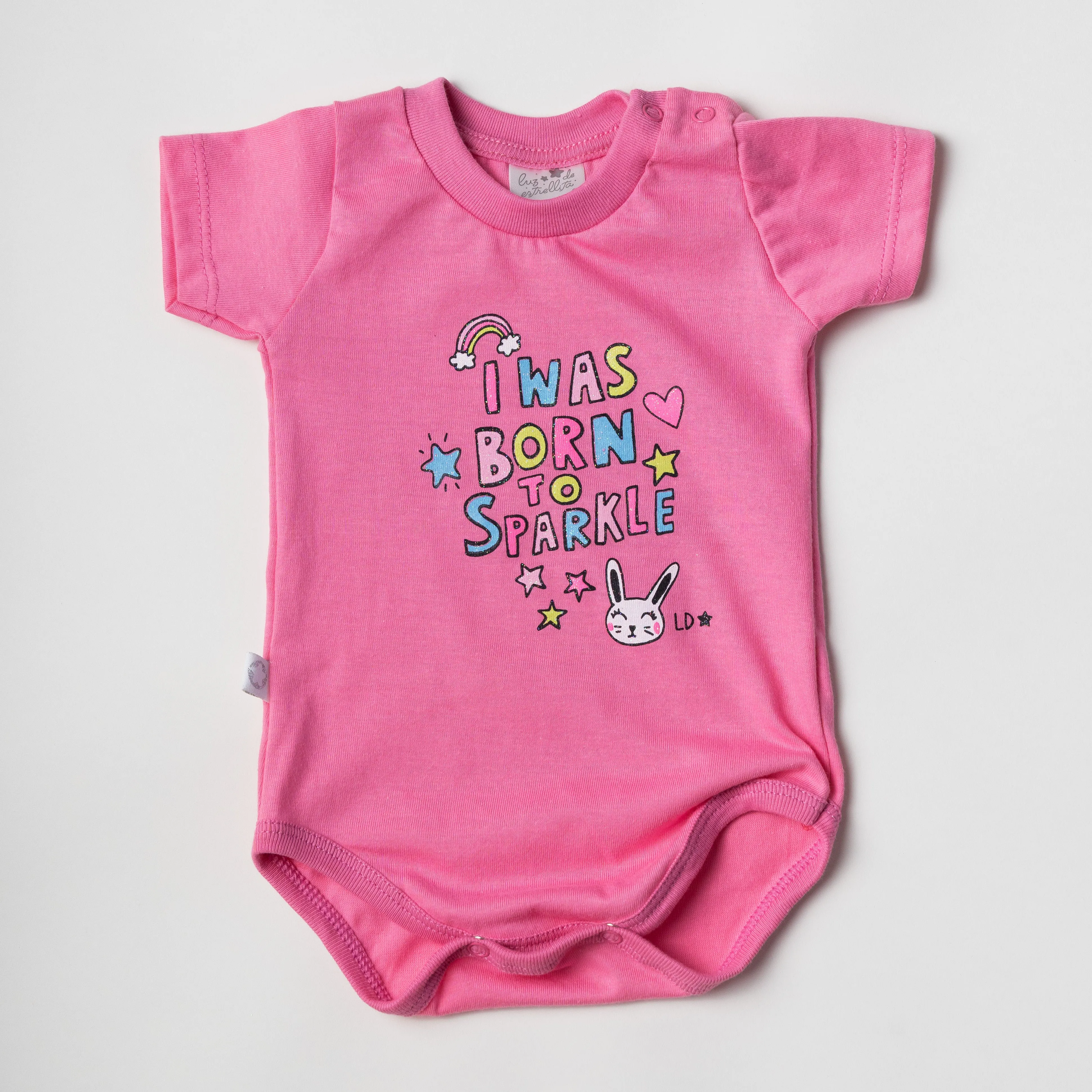 I was born to sparkle bodysuit