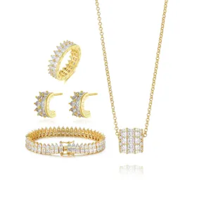 IMPERIAL Women Crown Jewelry Set