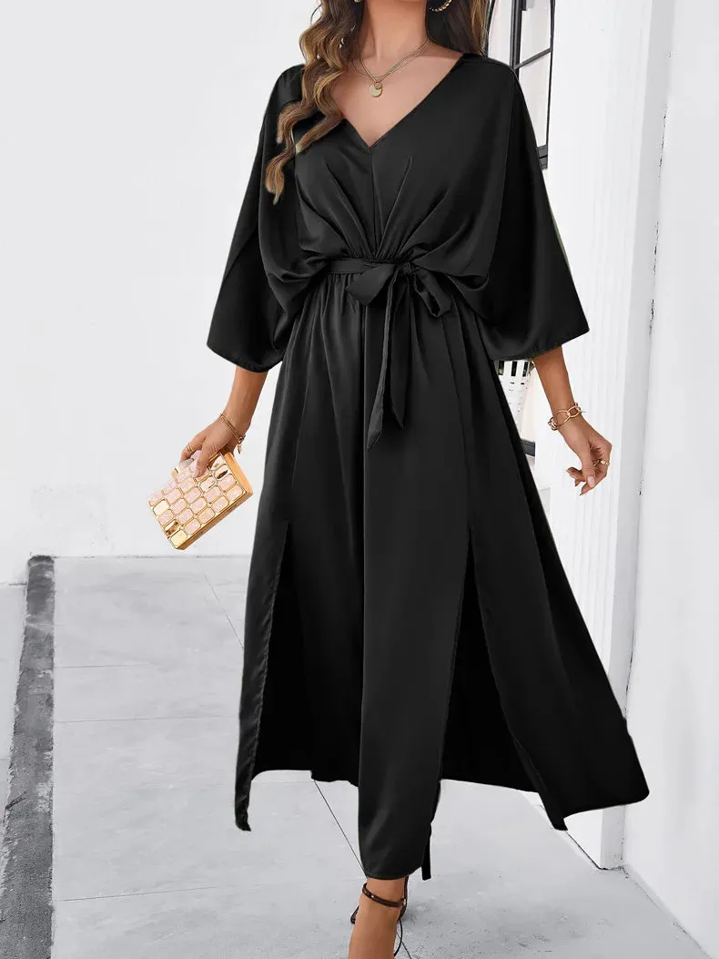 Isidora® | V-Neck Dress In A Loose Fit