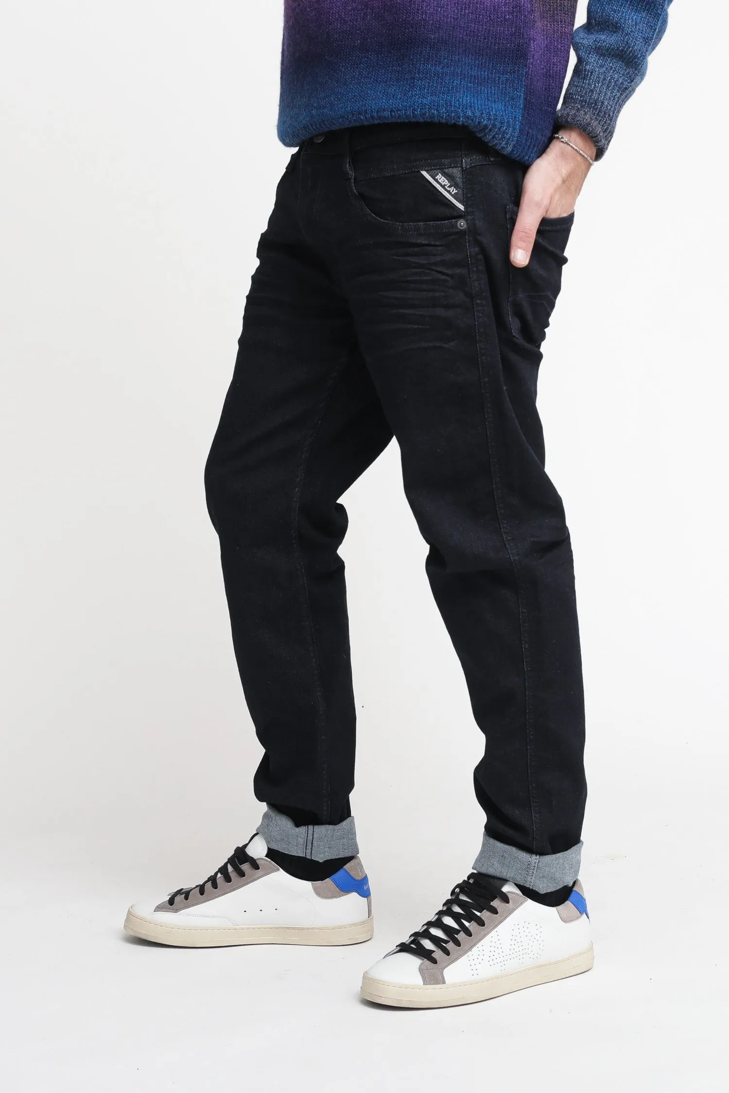 Jeans Slim Fit Anbass - Dark Indigo