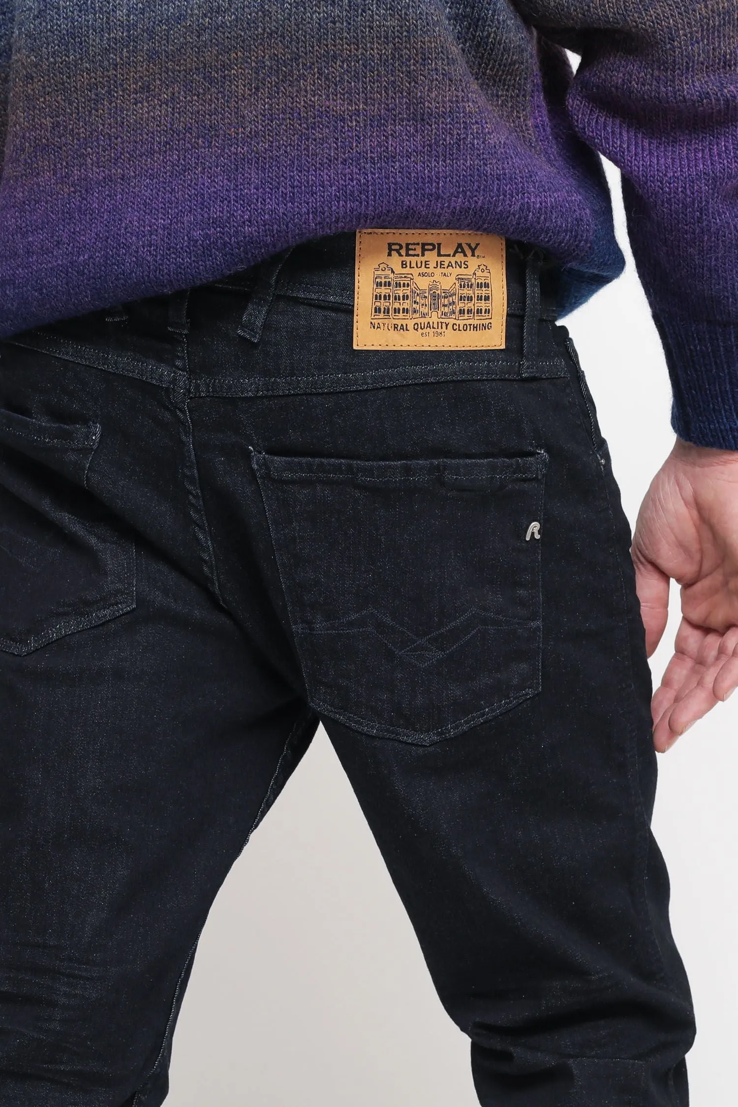 Jeans Slim Fit Anbass - Dark Indigo