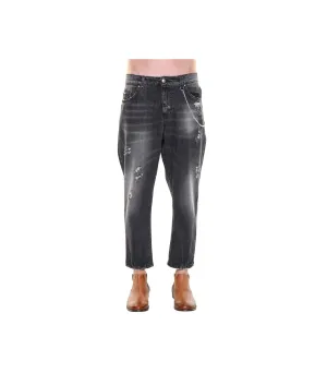 Jeans Uomo Colore Unico