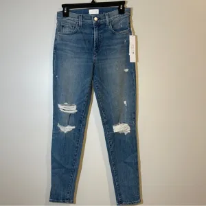 Joe’s Jeans The Charlie high rise skinny ankle Blue Size 26