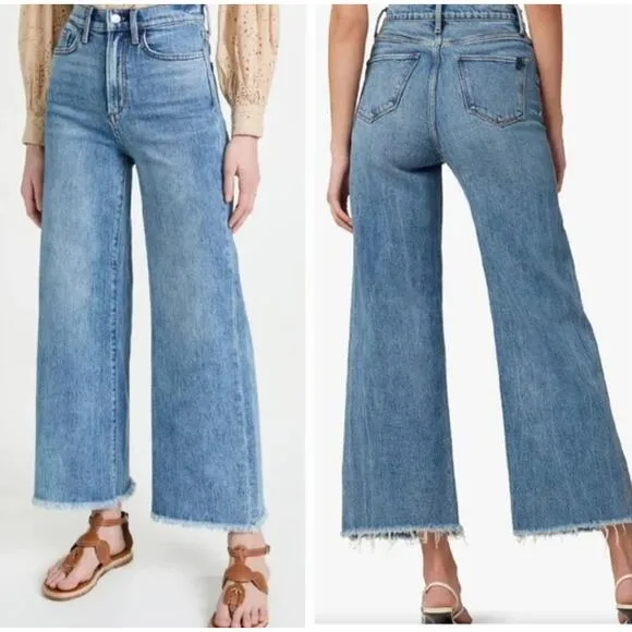 Joe's Jeans The Mia High Rise Wide Ankle Jeans