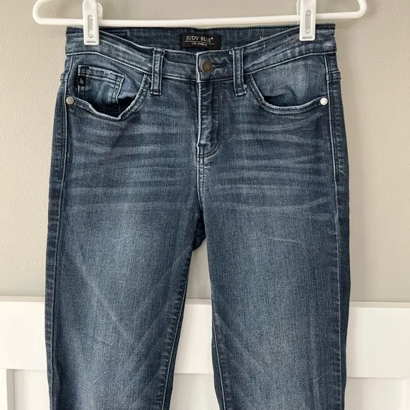 Judy Blue Skinny Fit Dark Wash Jeans