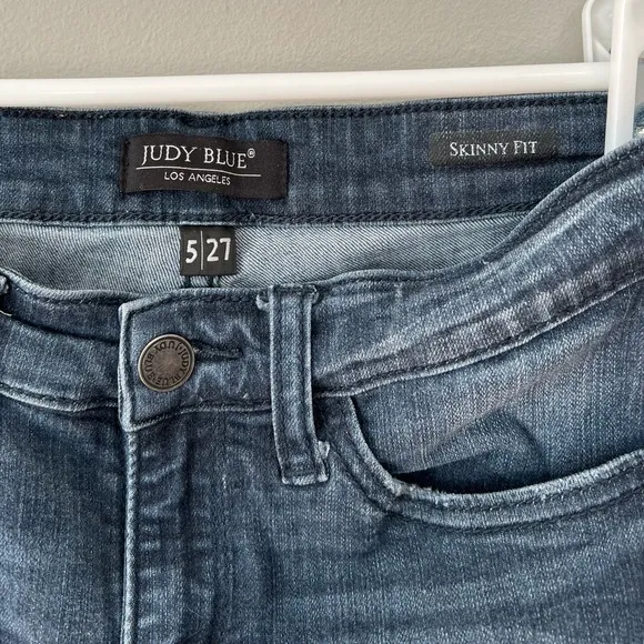Judy Blue Skinny Fit Dark Wash Jeans