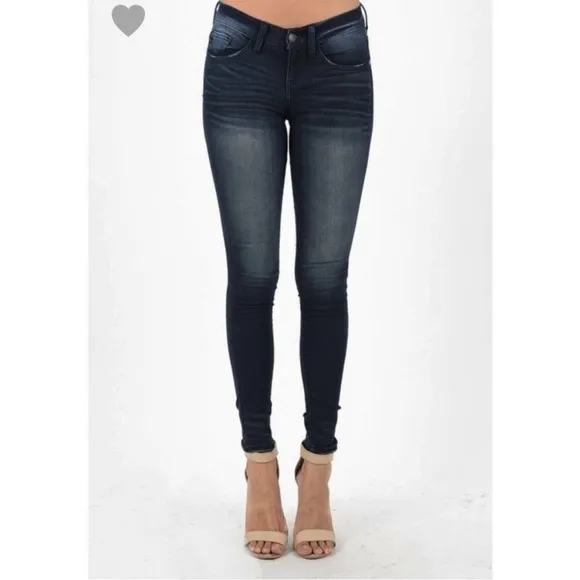 Judy Blue Skinny Fit Dark Wash Jeans