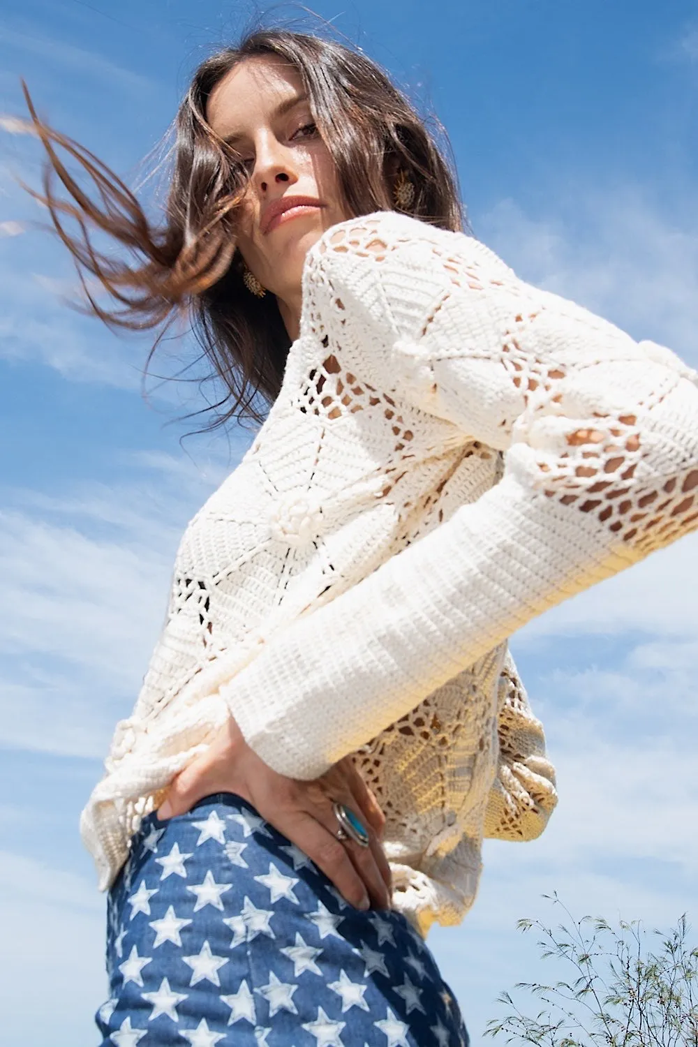 Just the Smile Crochet Jumper