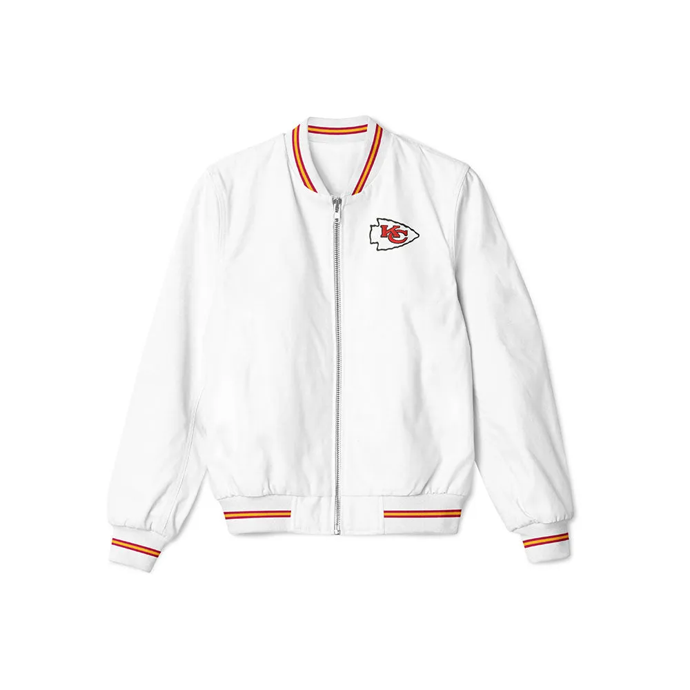 Kansas City Chiefs Lightweight Bomber Jacket – NFL Bomber Jacket - Clubs Varsity
