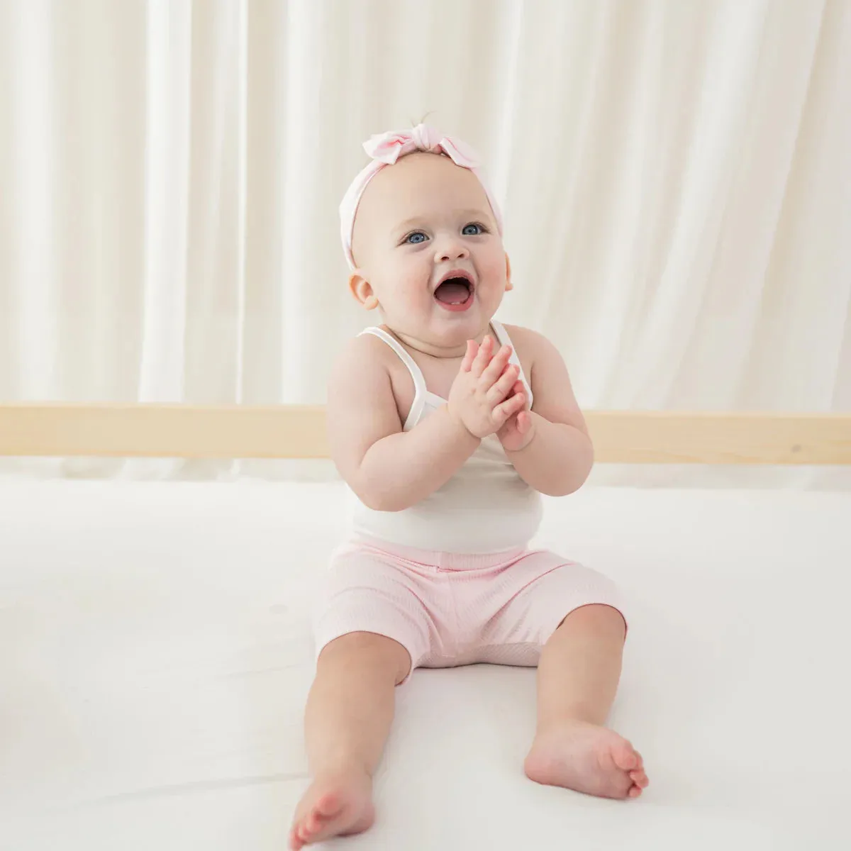 Kyte Baby Toddler Biker Shorts - Sakura