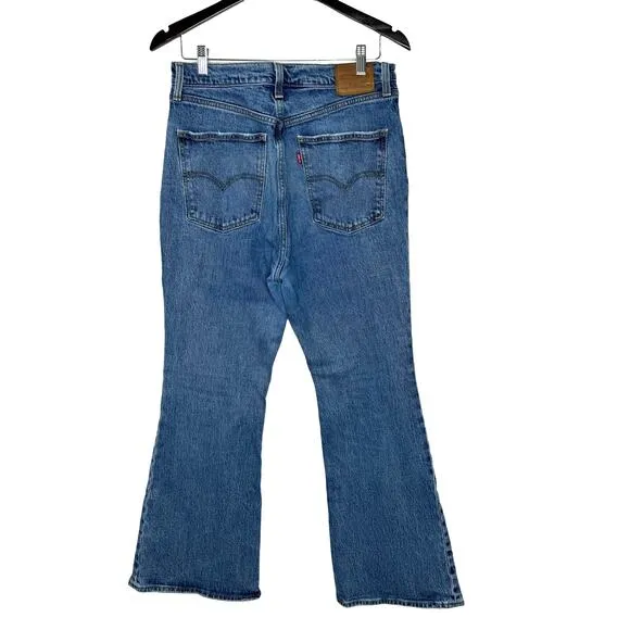 Levis premium 70s high flare jeans