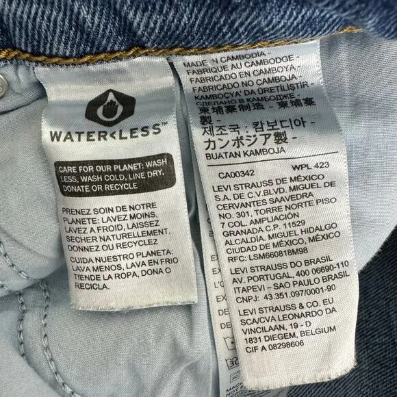 Levis premium 70s high flare jeans