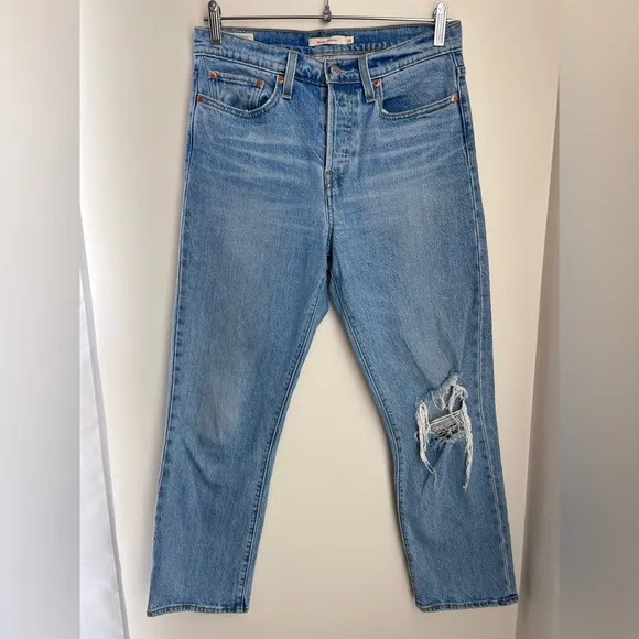 LEVI’s wedgie straight fit JEANS