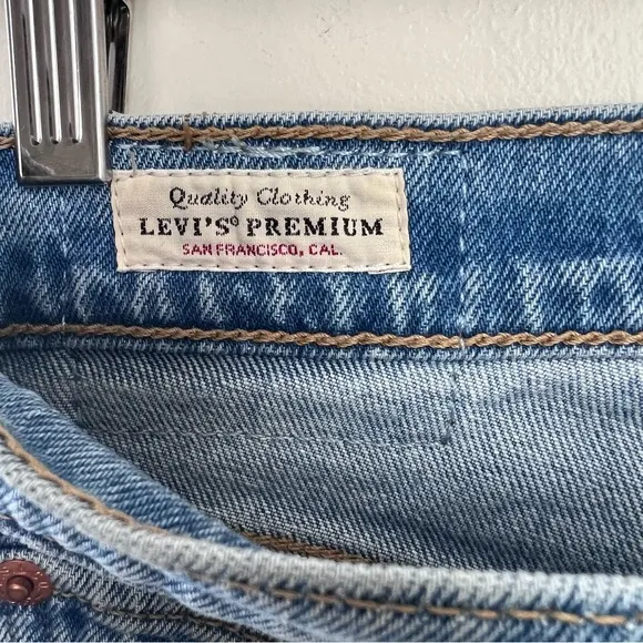 LEVI’s wedgie straight fit JEANS